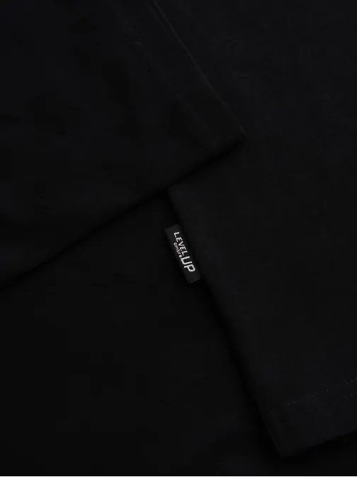 Čierne tričko voľného strihu V1 TSBC-0267