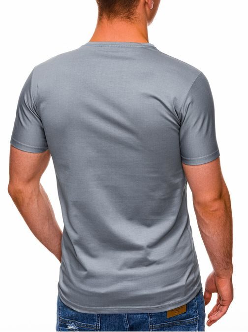 Trendové tričko v šedej farbe S1425