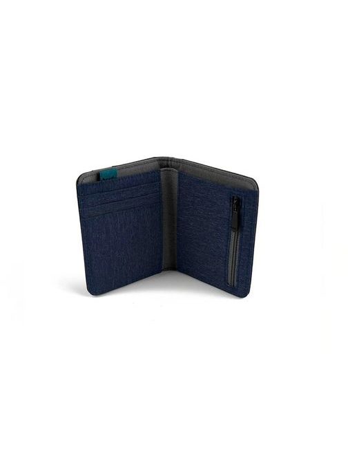 Štýlová modrá peňaženka Cliff