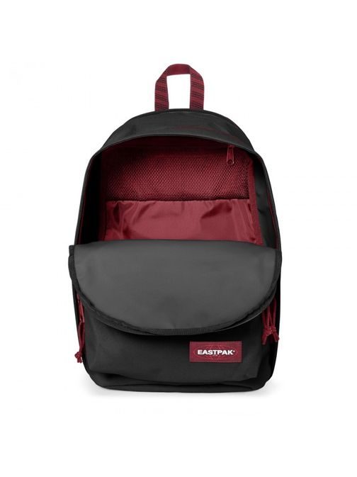 Pánsky ruksak čierny EASTPAK BACK TO WORK  Blakout Stripe Red