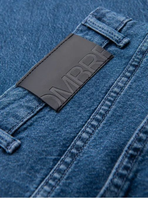 Pánske klasické tmavo modré rifle V2 PADP-0225