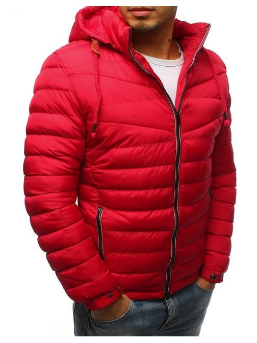 Originálna červená zimná bunda
