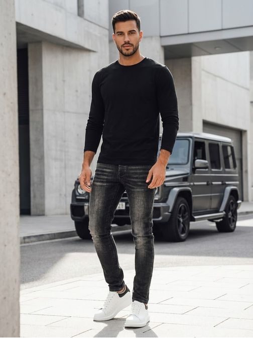 Originálne čierne pánske rifle