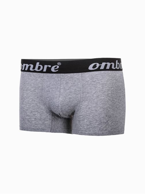 Sivé pánske boxerky OMBRE U06 (3 ks)
