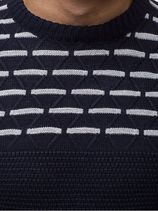 Originálny granátový pánsky sveter O/2019/19Z