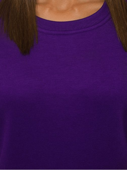 Dámska pohodlná mikina vo fialovej farbe JS/W01Z