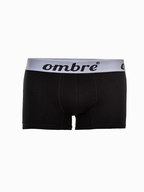 Čierne pánske boxerky OMBRE U06 (3ks)