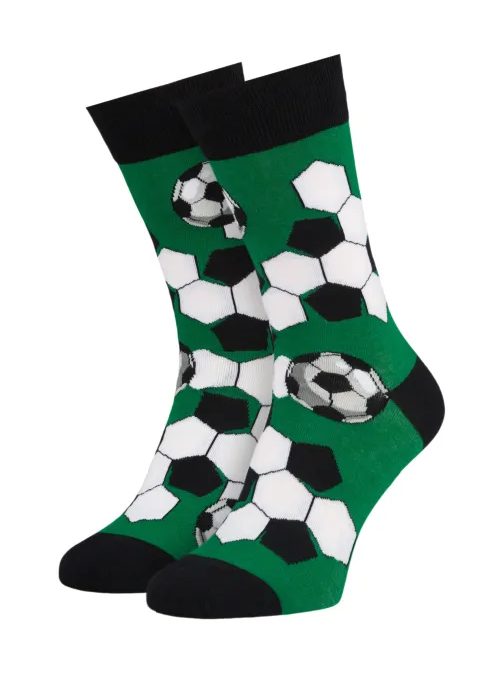 Set farebných ponožiek futbal UNI veľkosť