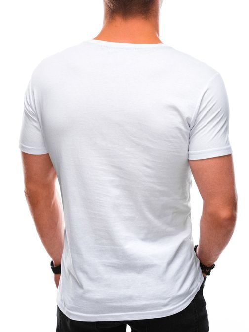 Trendové biele tričko Run S1429