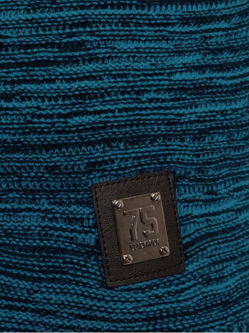 Netradičný sveter v indigo farbe BLACK ROCK 256031