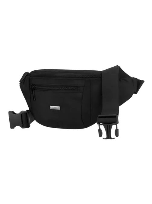 Športová pánska ľadvinka v čiernej farbe