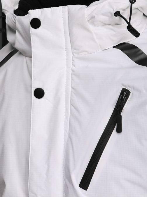 Zimná biela pánska bunda