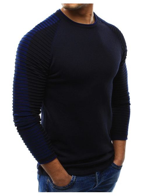 Nevšedný granátový sveter pre pánov