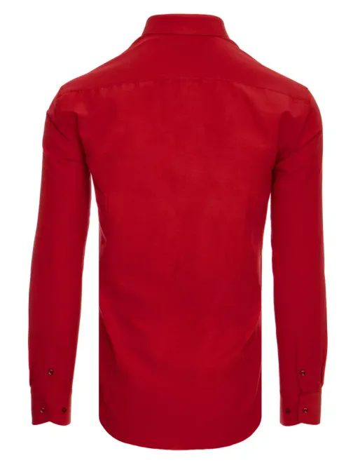 Elegantná košeľa v bordovej farbe