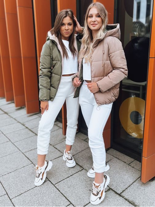 Dámska obojstranná zlatá bunda Victoria Snug