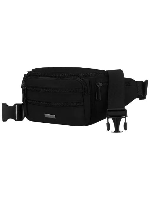 Módna čierna pánska ľadvinka