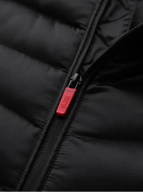 Čierna prešívaná pánska bunda V2 JALP-0180