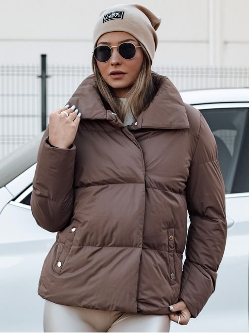 Dámska štýlová kamelová bunda Laro