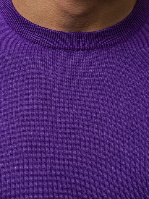 Jednoduchý fialový sveter BL/M041