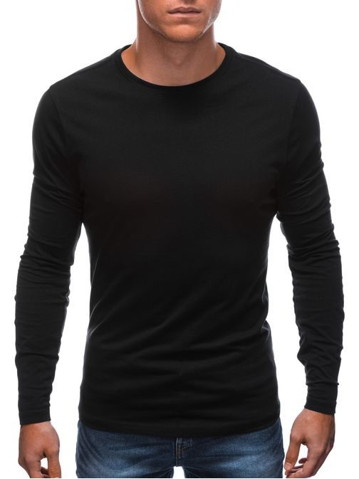 Čierne bavlnené tričko EM-0103