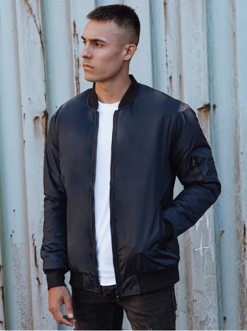 Jedinečná granátová prechodná bomber bunda