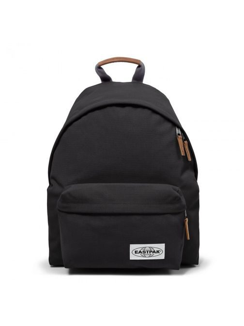 Pohodlný čierny ruksak EASTPAK PADDED PAK'R