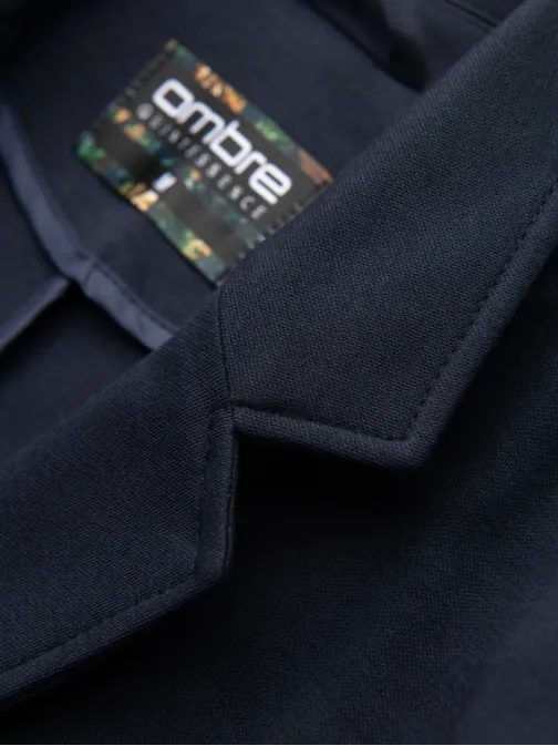 Športové granátové slim fit sako V3 BLZB-0101