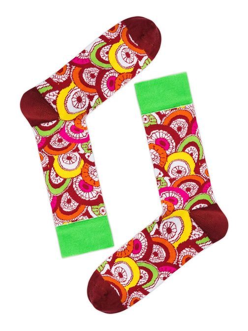 Farebné pánske ponožky 018