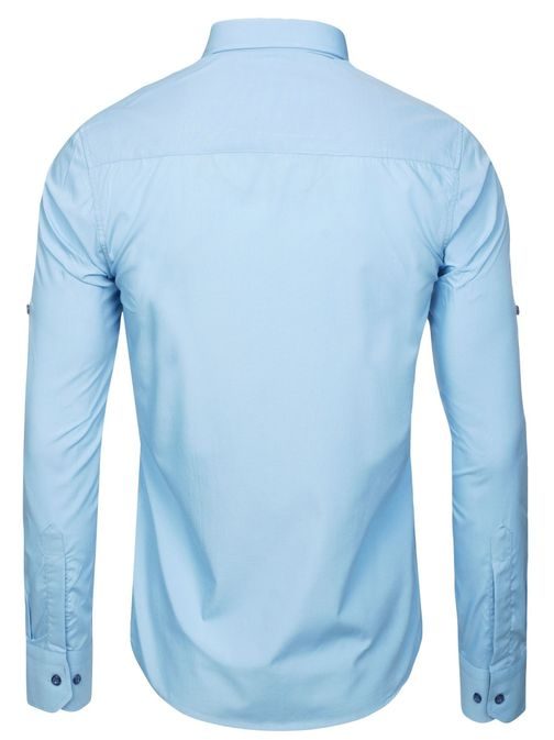 Exkluzívna nebesky modrá košeľa RAW LUCCI 790
