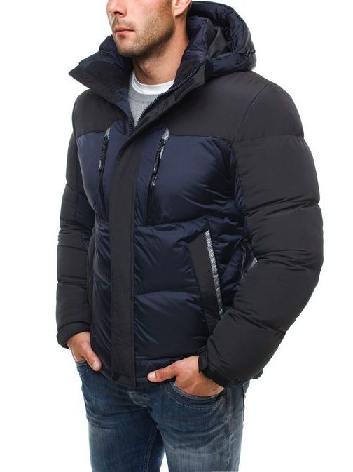Granátová zimná bunda 9050