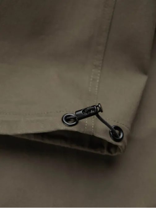 Olivové moderné pánske cargo nohavice V1 PACG-0189