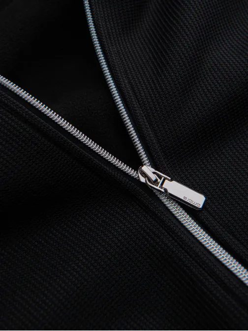 Trendy čierna bomber bunda V1 JANP-0154
