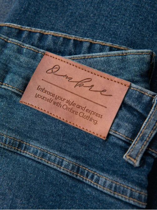 Moderné tmavomodré pánske rifle V2 PADP-0254