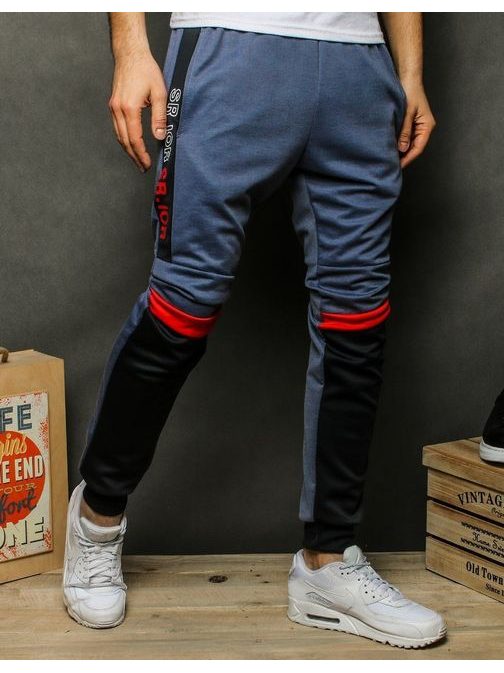 Pohodlné granátové tepláky