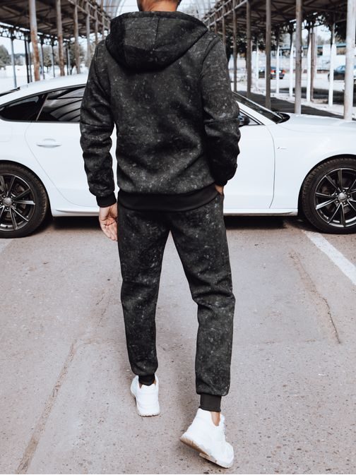 Originálna čierna pánska tepláková súprava