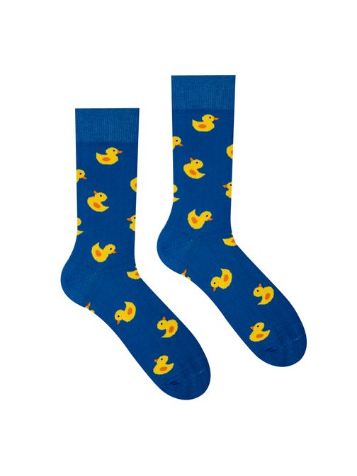 Pánske modré ponožky Kačička