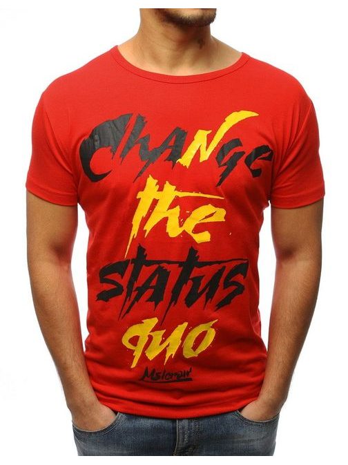 ORIGINÁLNE PÁNSKE TRIČKO ČERVENÉ