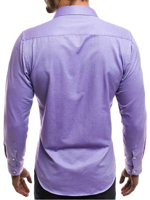 Krásna fialová košeľa CSS 001
