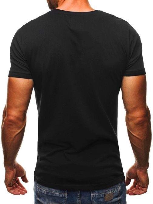 Exkluzívne čierne tričko BREEZY 9075