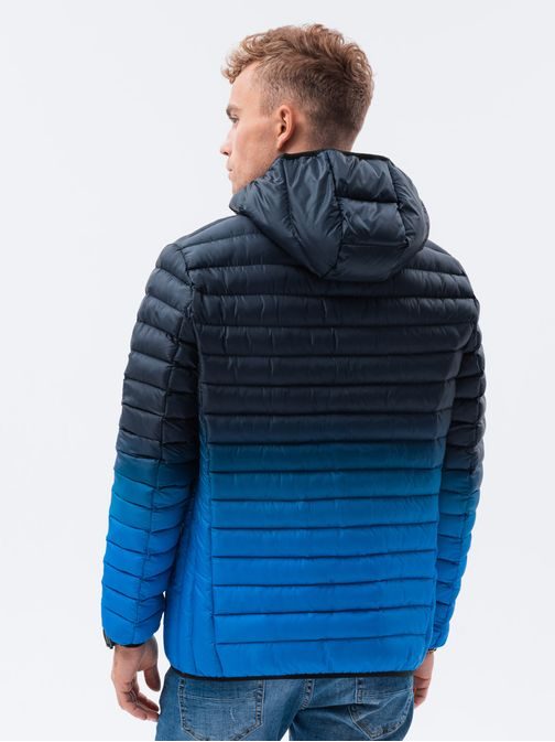 Moderná granátová bunda v štýlovom prevedení C319