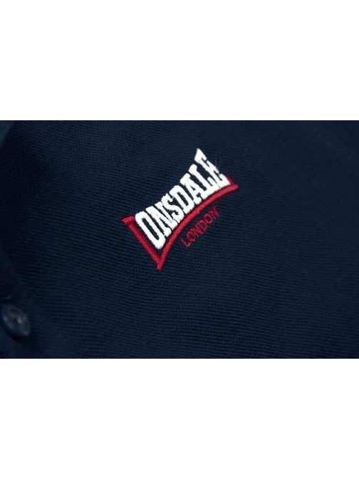 Pánska modrá polokošeľa LION Lonsdale