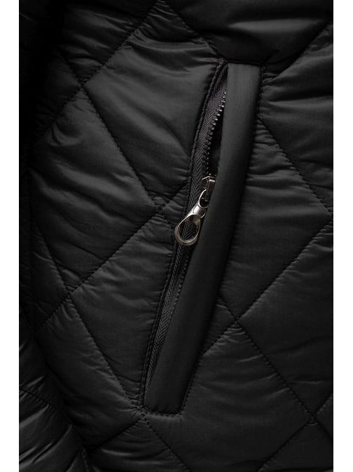 Čierna pánska zimná bunda Stegol 132