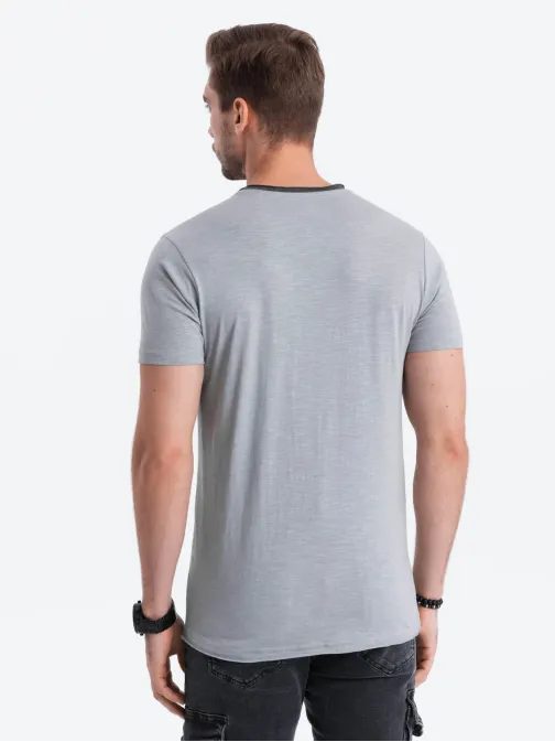 Pohodlné šedé tričko S1385