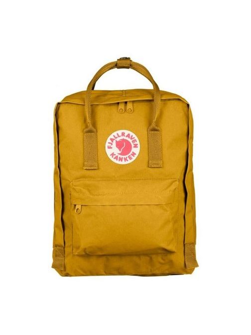 Štýlový žltý ruksak Fjallraven Kanken Ochre