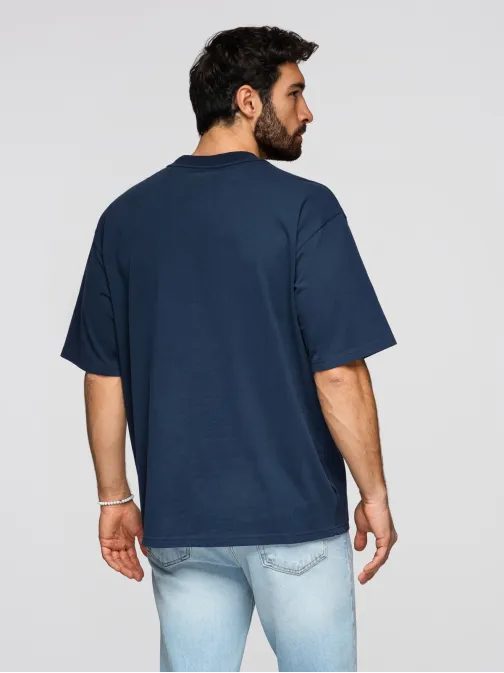 Trojbalenie mix oversize tričiek biele/modré/olivové TSBC-0291
