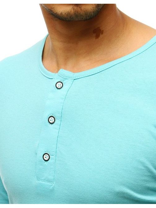 Tričko s dlhým rukávom v krásnej mätovej farbe