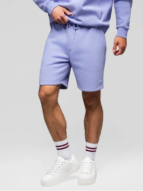 Sada unisex kraťasov s logom modré/fialové V3 Z129