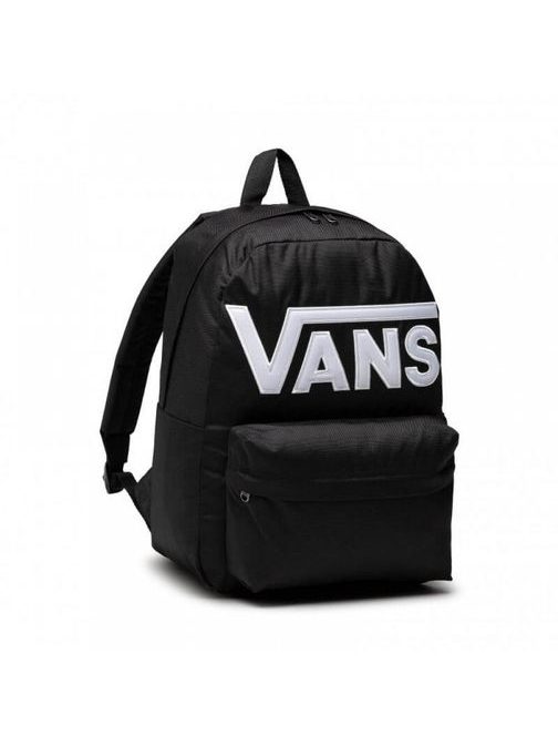 Čierno-biely ruksak Vans Drop V