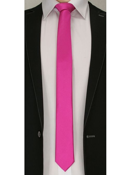 Fantastická ružová kravata