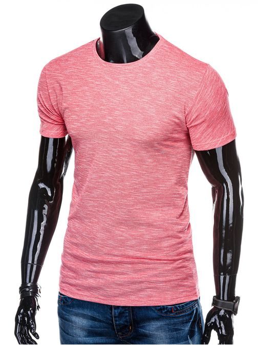 Pohodlné ružové tričko S1323